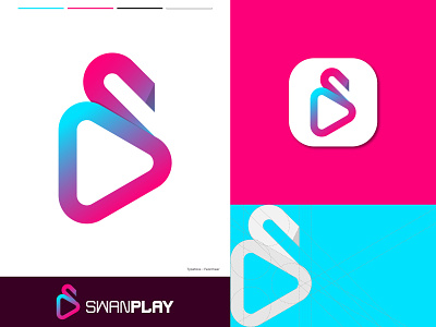 SwanPlay Logo Design