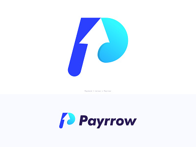P for Payrrow Logo concept for Payment Method app application branding app icon technology application modern brand arrow mark done branding branding brand identity branding platform client clever smart creative developing software technology fast speed trustworthy for sale unused buy icon p mark modern p letter logo p monogram pay payment wallet payment arrow payment finance crypto payment method security payment pay shadow gradient