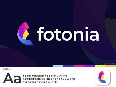 Fotonia App Logo Design