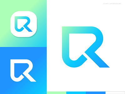 Letter R + Click branding click click logo gradient gradient logo letter logo logo mark symbol logotype mark monogram negative space negative space logo negativespace r r letter r letter logo r monogram symbol typography