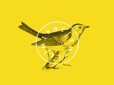 Minne Films bird logo yellow