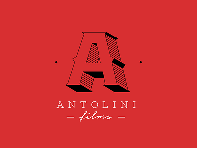 Antolini Films alt. version films letter logo