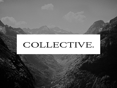 Collective branding logo mountains