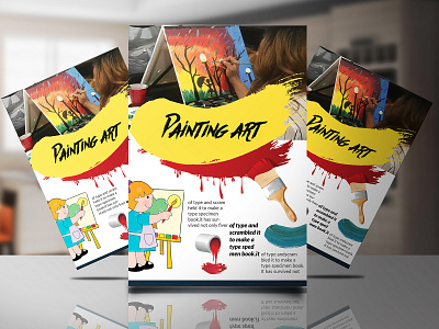 Paint art Flyer Design