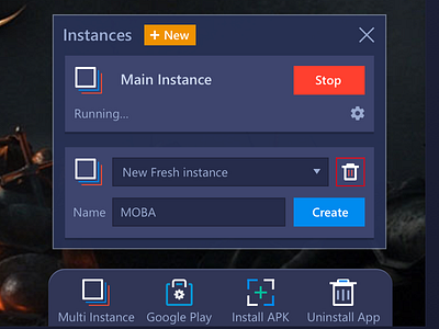 How to create and manage instances using the Multi-instance