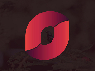 Red bird logo design