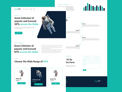 NFT Landing Page | LIGHT MODE