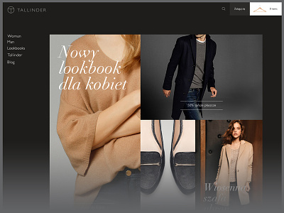 Tallinder bratn clothes ecommerce fashion lookbook minimal retail shop shopping style stylish