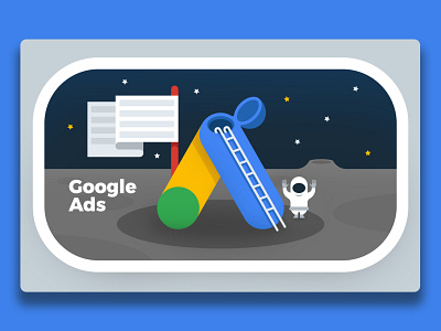 Google Ads basic business color funny google google ads illustration illustrator marketing simple