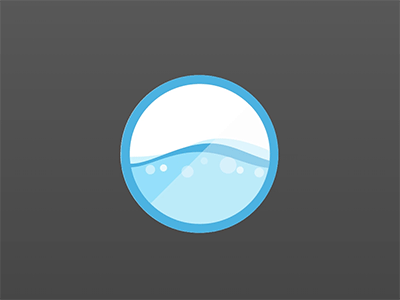 Washer Cycle animation bubbles liquid svg washer water