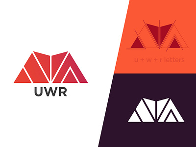 UWR Consulting Logo Concept branding clever logo concept concepts consultant creative identity logo logo design logo presentation mining mountain service