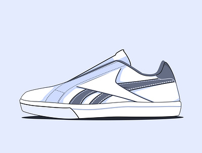 White Shoe Cool Fantastic adidas adidas originals branding design games gaminglogo illustration reebok shoes vector