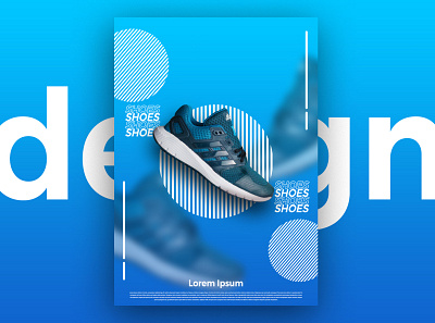 The Amazing Of Poster Adidas Shoe adidas branding design graphic design illustration illustrator