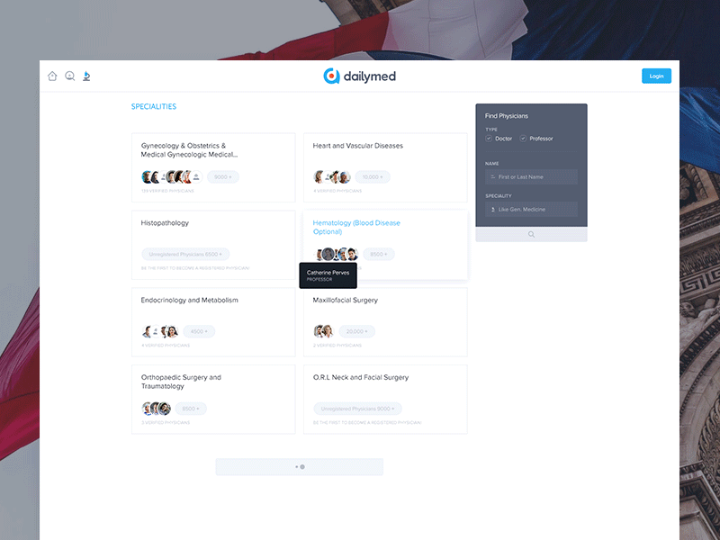 Medical Professional Network designs, themes, templates and