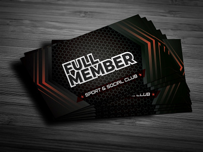 Member card design