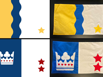 design v reality blue crown design flag flag design flag logo flags red vexillology yellow