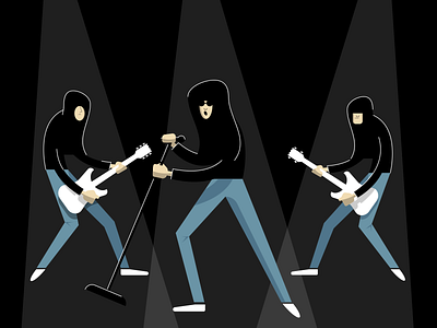 RAMONES illustraion illustration illustration art illustration digital illustrations minimalist retro seattle simple