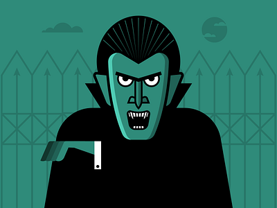 Drac dracula halloween illustraion illustration illustration art illustration digital illustrations minimalist retro seattle simple