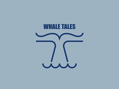 Whale Tales books illustraion illustration illustration art illustration digital illustrations logo logos mark minimalist seattle whale