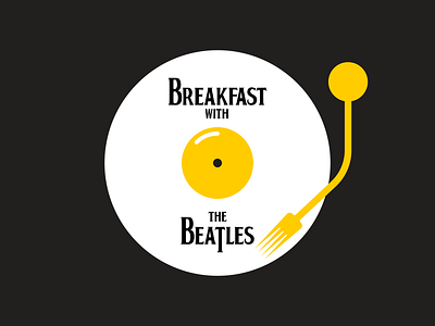 Breakfast With The Beatles illustraion illustration illustration art illustration digital illustrations minimalist seattle
