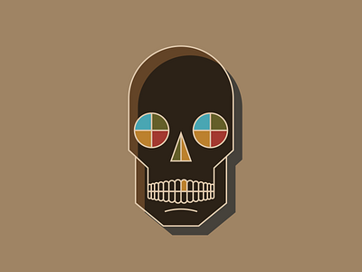 Mid-Century Skull