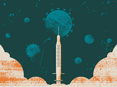 Get Vaccinated covid illustraion illustration illustration art illustration digital illustrations minimalist seattle vaccination