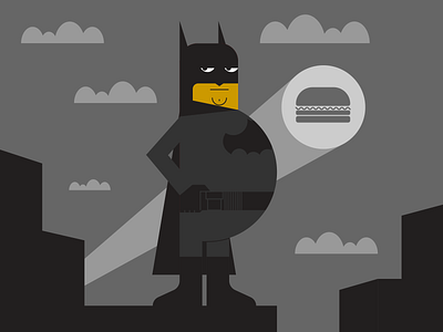 Fatman illustraion illustration illustration art illustration digital illustrations minimalist seattle