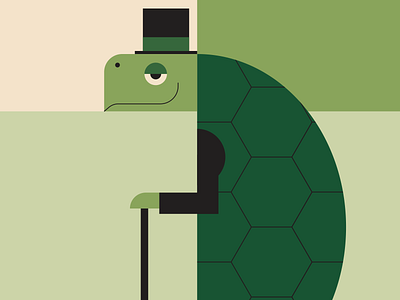 Mr. Turtle illustraion illustration illustration art illustration digital illustrations minimalist seattle