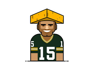 Packers - CheeseHead cheese head football green bay illustration illustration art illustration digital illustrations packers seattle