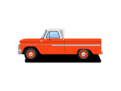 Chevy Truck chevy illustration illustration art illustration digital truck vintage truck