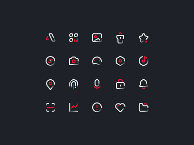 Line icons 4x