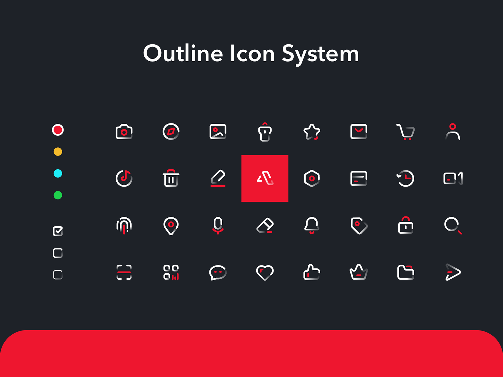 Outline Icon System