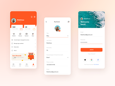 Travel App UI Interface Design 02