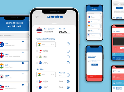 UX/UI design for a Thailand fintech design fintech app pwa ui ux