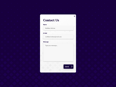 Daily UI Challenge #028 Contact UI contact daily ui dailyui ui ui design ux ux design vector