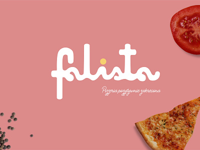 Logo Falista branding logo projekt typografia ux