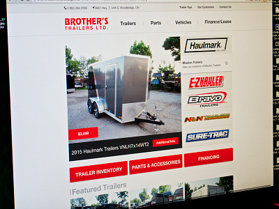 Refresh automotive design refresh trailer web web design