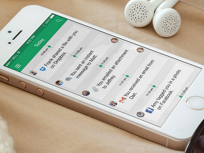 Social Tracking App Concept app app design apple ios social ui ui design ux