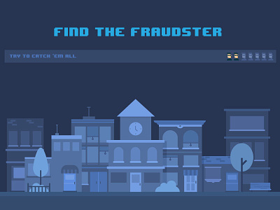 Find the Fraudster building city game