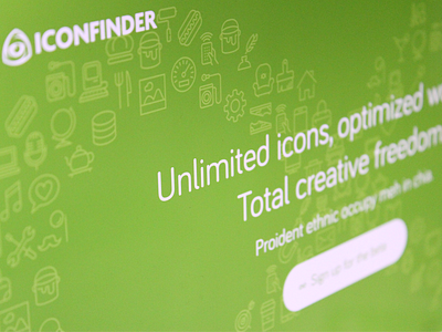 Iconfinder subscription + Plugin for Photoshop icons