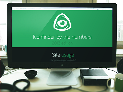 Iconfinder by the numbers, 2013 iconfinder