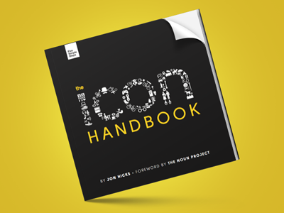 Illustration for a review of The Icon Handbook handbook icon