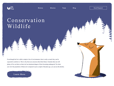 Mr. Fox adobe illustrator art concept design illustration illustration art illustrator ui ui ux design ux vector web