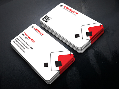 Business card art branding clean design flat icon identity logo minimal type