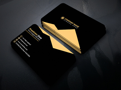 Business card art branding clean design flat icon identity logo minimal type typography