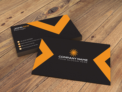 Business card art branding clean design flat icon identity logo minimal type