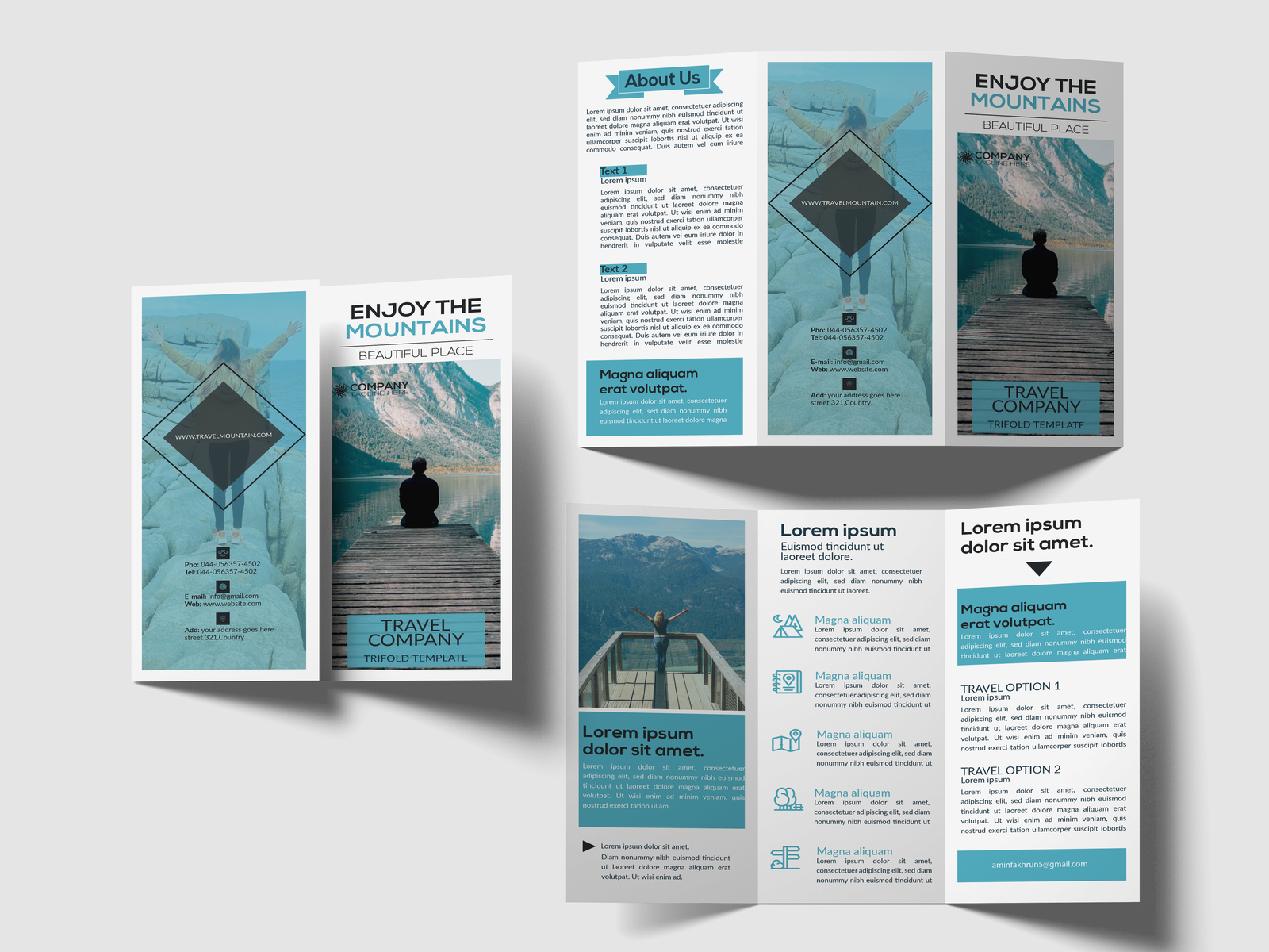 Brochure by Fakhrun amin on Dribbble