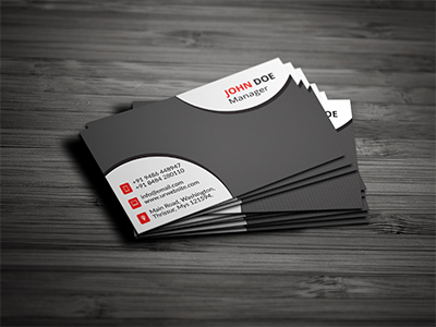 Business card by Fakhrun amin on Dribbble