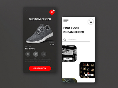 Shoes App Design app application branding design graphic deisgn photoshop shoes ui uxui webdeisgn