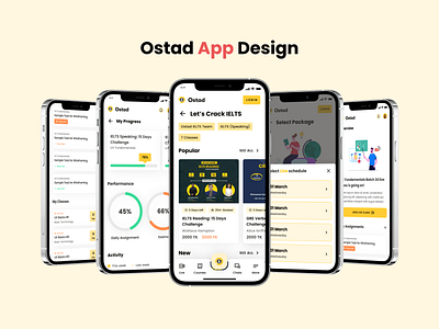 Ostad App Design